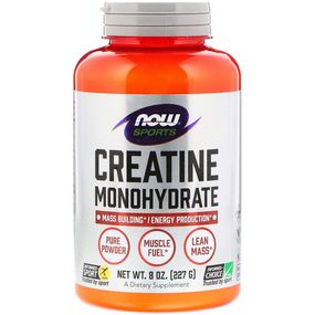 Креатин моногидрат NOW Foods Creatine Monohydrate 227 g /45 servings/ Unflavored