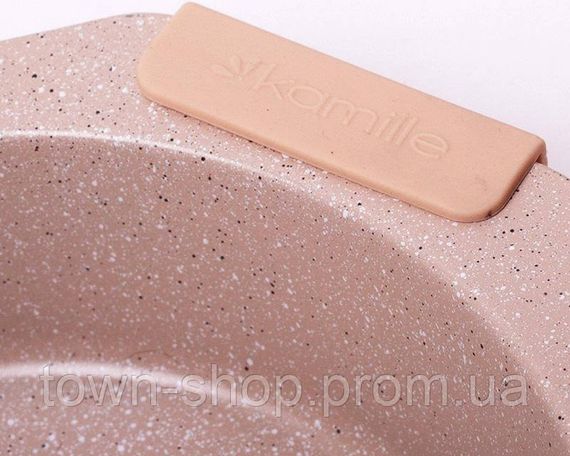 Форма Kamille Marble Ø26.5 силиконовыми ручками KM-6034A | Зображення 3