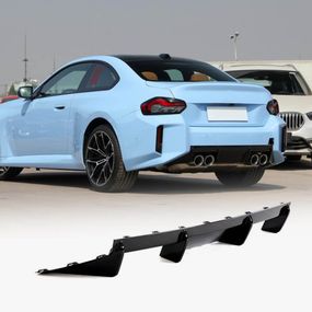 Дифузор заднього бампера Сухий карбон V5 (G87) для BMW 2 серія G42 2021- рр