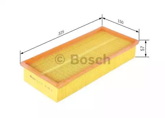 Фільтр повітряний BMW 5 (E34) (Bosch), BOSCH (1457429814) | Зображення 4