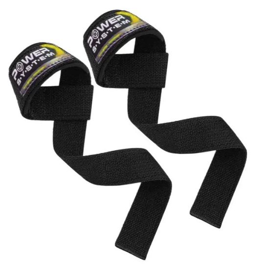 Лямки для тяги Power System PS-3400 Power Straps Black/Yellow (PS-3400_Bl/Yellow)