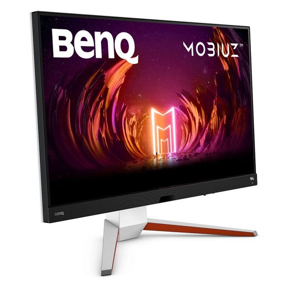 TFT 32" BenQ EX3210U, 4K UHD, IPS, 144Hz, 1 мс, HDMI, DP, USB-hub, HAS, колонки, білий | Зображення 3