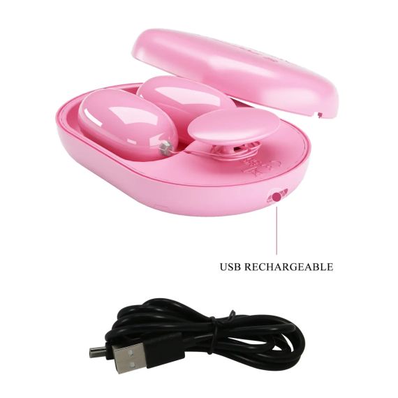 Виброяйцо PRETTY LOVE - Fun Box Pink, BI-300054 Sex Aura | Зображення 8