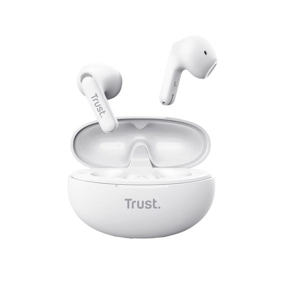 Навушники Trust TWS Yavi Earphones BT 5.3, ENC, SBC, Mic, Білий (25173_TRUST)