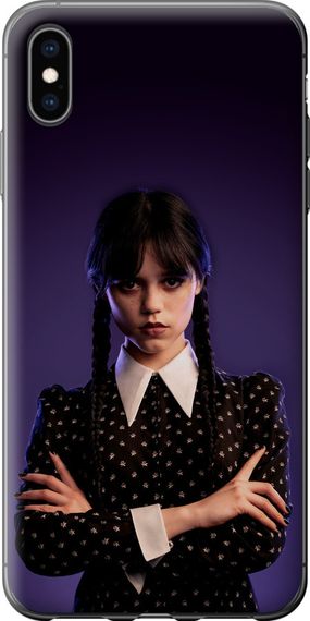 Чехол на iPhone XS Max Wednesday v3 "5517u-1557-17620"