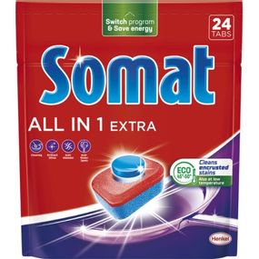 Таблетки для посудомоечных машин Somat All in 1 Extra 24 шт. (9000101809466)