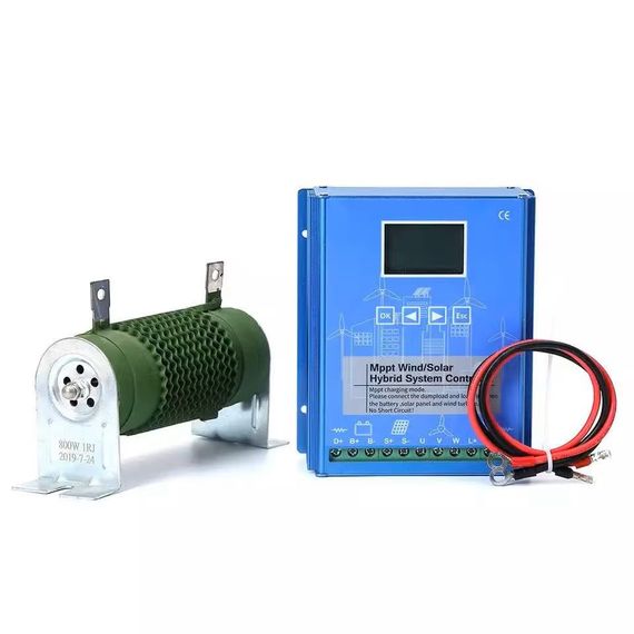 Гибридный MPPT контроллер ветер + солнце 5 квт+3 квт c Bluetooth