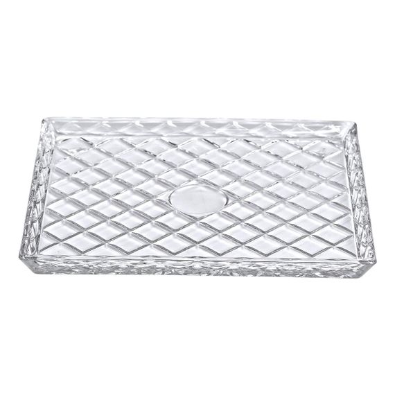 Блюдо для закусок Lirmartur стеклянное 24,5*20,5*2 см HP-YH-39 | Зображення 4