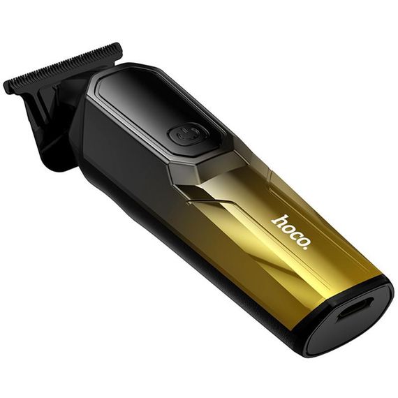 Машинка для стрижки волосся Hoco HP27 Engraving Gold | Зображення 3