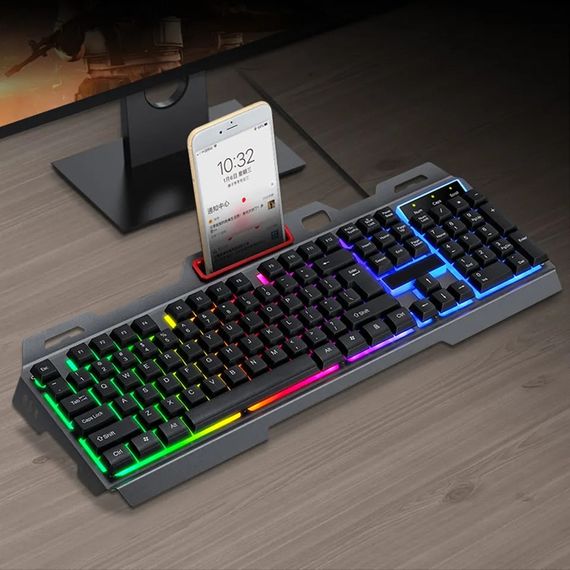 Ігрова провідна RGB клавіатура з мишкою | Зображення 2