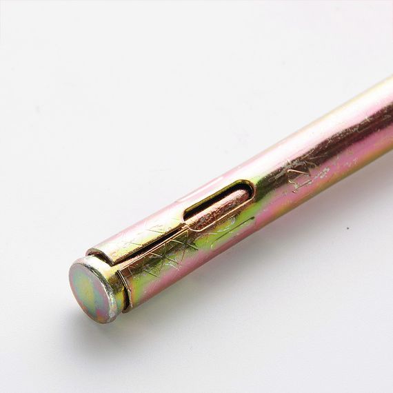 Анкер с кожухом и гайкой М10/12*200 цинк жёлтый (пач 5шт) APRO | Зображення 3