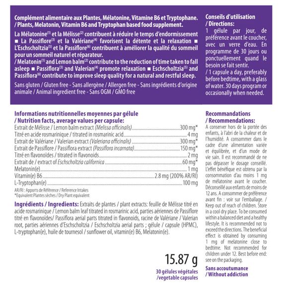 Комплекс для сна INELDEA SANTE NATURELLE SOMNIL® 45 Caps | Зображення 1