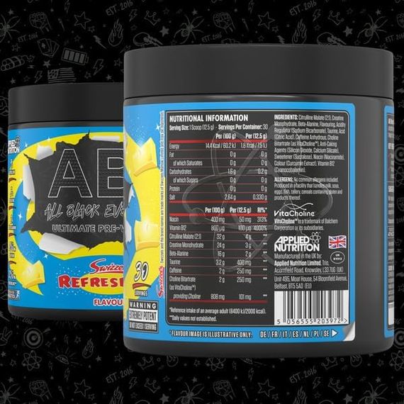 Предтренировочный комплекс Applied Nutrition ABE 315 g (Refreshers Lemon) | Зображення 1