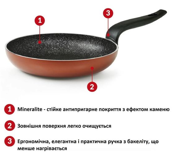 Сковорода Flonal Pepita Granit 32 см (PGFPS3250) | Зображення 5