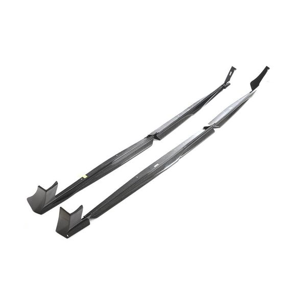 Бокові пороги (Карбон) для Ауди Q8 2018- рр | Зображення 3