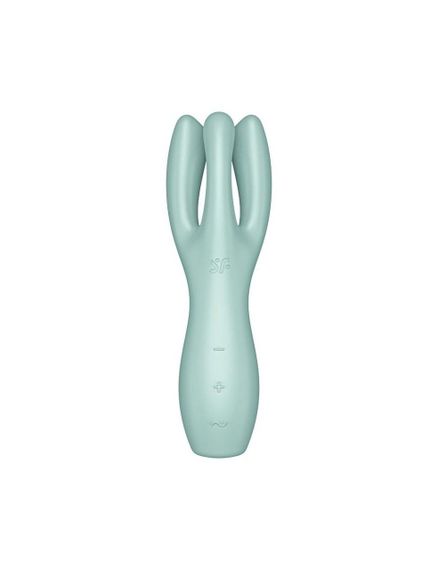 Кліторальний вібратор Satisfyer Threesome 3 з трьома "пальчиками" для стимуляції всієї вульви | Зображення 2