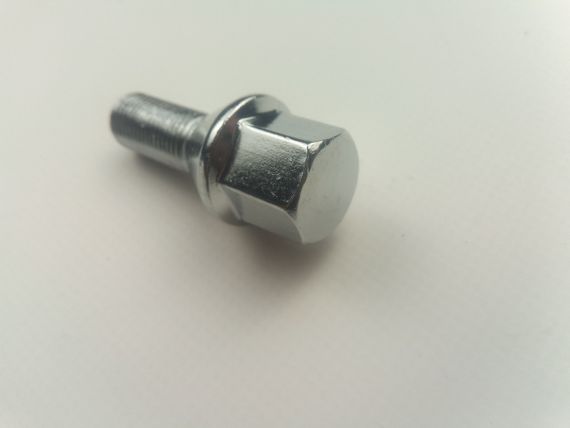 Болт колісний М12х24х1,25 хром/конус/ключ 17