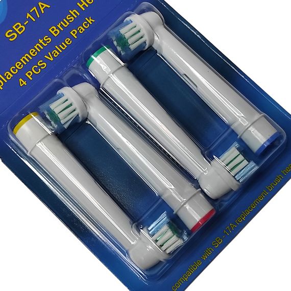 Насадки для зубної щітки Oral-B SB-17A  4 шт (2447314805) | Зображення 3