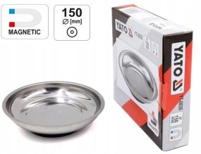 Магнітна миска тарілка 150 мм дно магніт YATO YT-0830