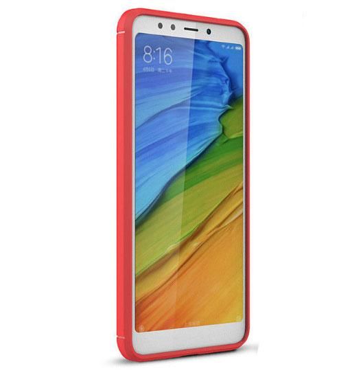 Чехол PRIMO Carbon Fiber Series для Xiaomi Redmi 5 - Red | Зображення 1