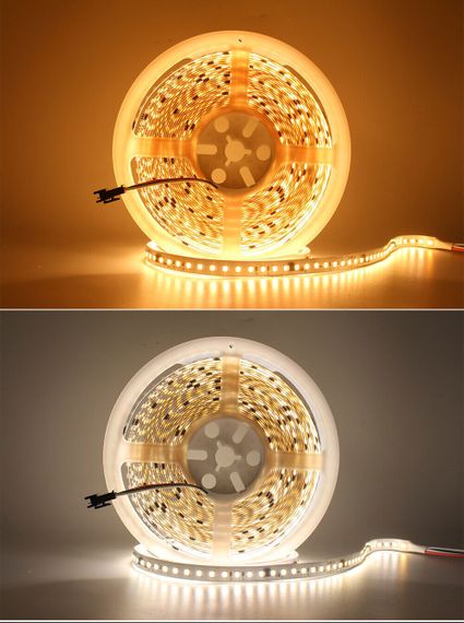 Світлодіодна LED стрічка PROLUM™ RUN 24V; 2835\120; IP20; Series "SMART", Білий+Тепло-Білий (2700-6500K) | Зображення 1