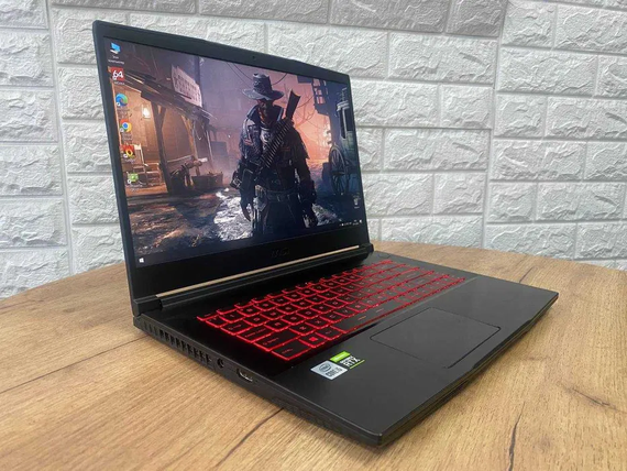 Ноутбук MSI GF65 Thin 10UE 15.6"FHD/IPS/144Hz/i5 10500H/8/SSD512/RTX 3060-6Gb | Зображення 2