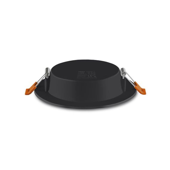 Світлодіодний світильник Back вбудований круглий VIDEX 6W 5000K Black | Зображення 1