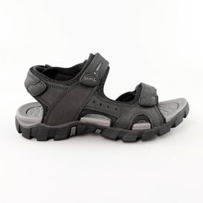 Сандалі чоловічі шкіряні 589059 Чорні 41 42 43 44 45 46