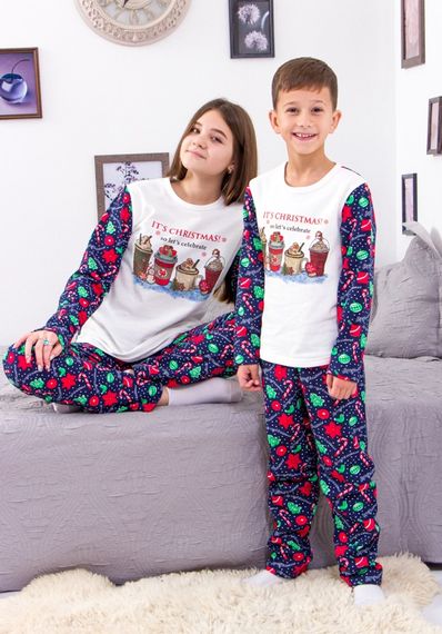 Піжама дитяча "Family look" Носи своє 128 Фіолетовий (p-8891-92445) | Зображення 5