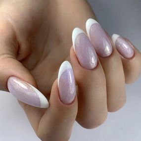 Жидкий полигель Мі OPAL #9 лаванда с шиммером 15мл (бутылочка с кисточкой)