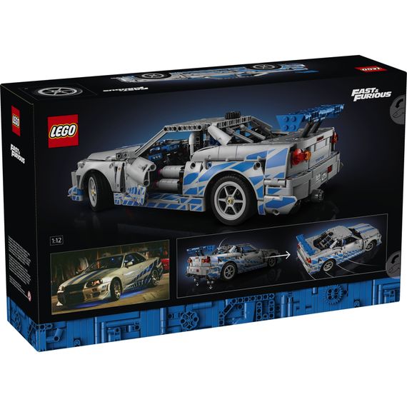 Конструктор LEGO Technic Подвійний форсаж Автомобіль Nissan Skyline GT-R (42210) | Зображення 7