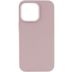 Чехол Silicone Case Full Protective (AA) NO LOGO для Apple iPhone 14 Pro (6.1") Серый / Lavender