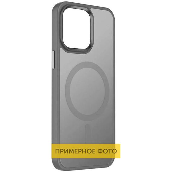 TPU+PC чохол Metal Buttons with MagSafe Colorful для Apple iPhone 16 Pro (6.3")