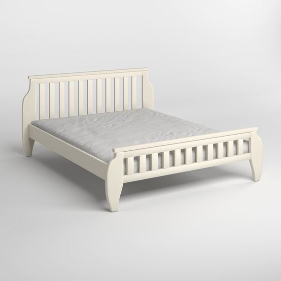 Двоспальне дерев'яне ліжко Mebigrand Прага Айворі (S0505Y30R) 180х190 см (MBG-7063) | Зображення 1