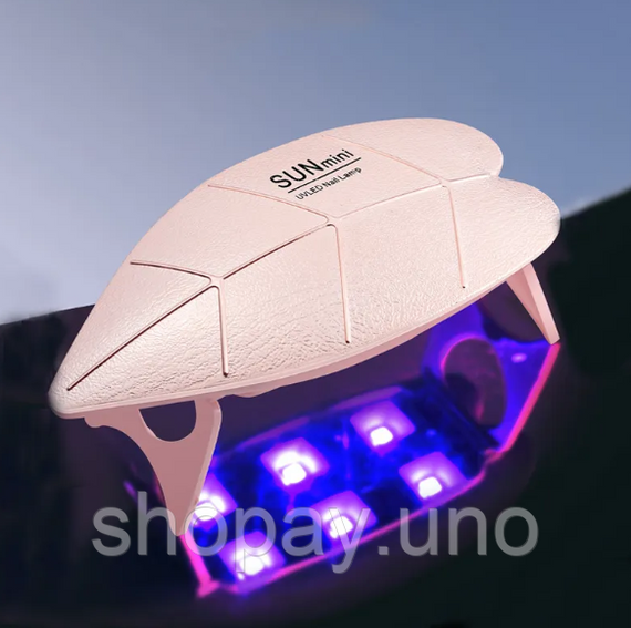 Лампа для маникюра SUN Mini UV/LED для полимеризации геля и сушки гель-лака, 6W | Зображення 3
