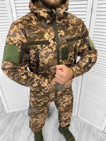 Костюм мужской пиксель софт шел весна пиксель XXL
