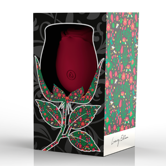 Вакуумний стимулятор для клітора Rose Air Wave колір: червоний Mia (Іспанія) Sex Aura | Зображення 1