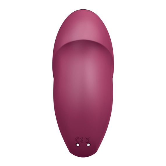 Вібростимулятор-пульсатор Satisfyer Tap & Climax 1 Red, ефект постукування пальцем, 2 мотори Sex Aura | Зображення 5