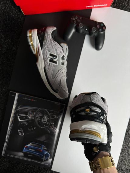 Кросівки ew 1906D Grey Black Golden , В'єтнам 43 27,5 | Зображення 4