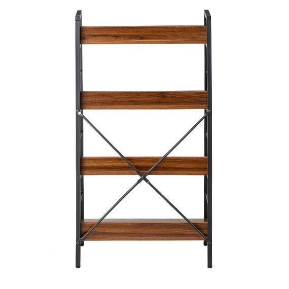 Стеллаж Special4You STROKE 4 SHELF WALNUT | Зображення 3