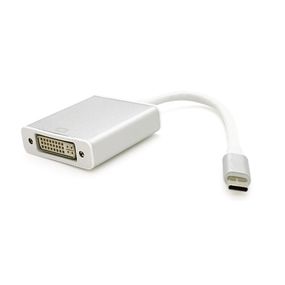 Конвертер Type-C (тато) на DVI (мама) 10cm, GOLD, 4K/2K Пакет