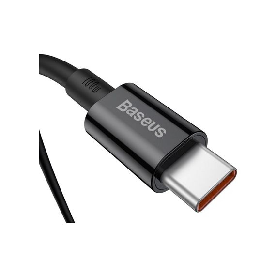 Дата кабель USB-C to USB-C 1.0m 5A Black Baseus (CATYS-B01) | Зображення 1