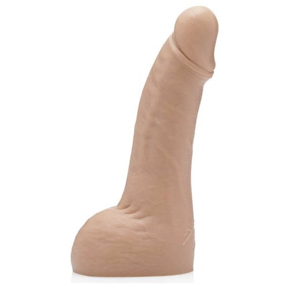 Фалоімітатор з мошонкою реалістичний Fleshjack Boys ALLEN KING DILDO, тілесний, 18 см х 4,5 см Sex Aura | Зображення 1