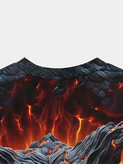 Футболка мужская 3D принт Адская Собака термо дышащая летняя M 50 | Зображення 4