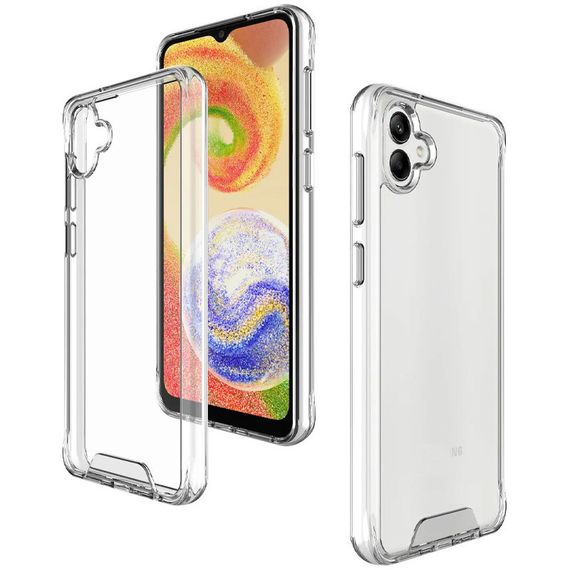 Чохол TPU Space Case transparent для Samsung Galaxy A06 | Зображення 2