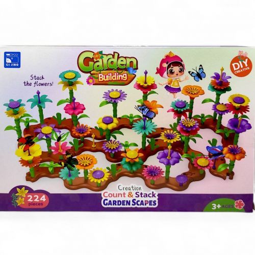 Конструктор "Garden Building Цветы" 224 детали