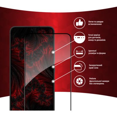 Стекло защитное Intaleo Full Glue Samsung S22+ (1283126523052) | Зображення 1