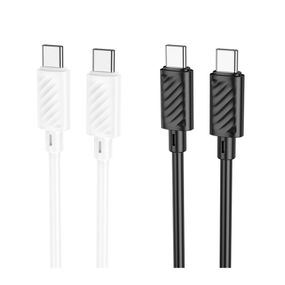 Кабель для зарядки телефона. USB Hoco X88 Gratified 60W Type-C to Type-C