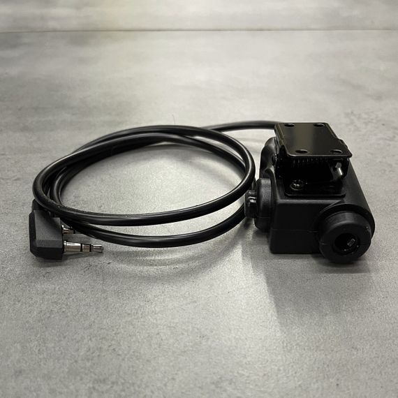 Адаптер з кнопкою PTT Earmor M51, для навушників під рацію Baofeng BF-1904 / UV-5R / UV-82 | Зображення 2