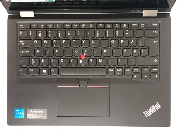 Ультрабук-трансформер Б-класс Lenovo Thinkpad L13 Yoga Gen 2 / 13.3" (1920x1200) IPS Touch / Intel Core i3-1115G4 (2 (4) ядра по 3.0 - 4.1 GHz) / 8 GB DDR4 / 256 GB SSD / UHD Graphics / WebCam / Win 10 Pro б/у | Зображення 7